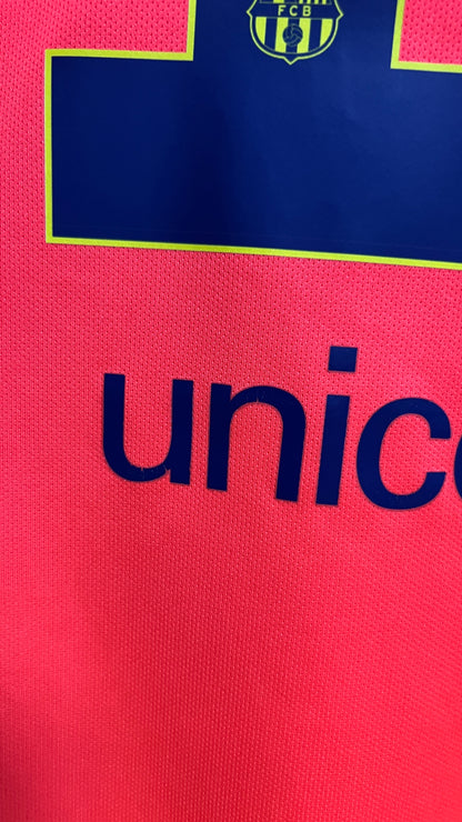 Barcelona 2014-15 Away Shirt Neymar JR. #11 (L)