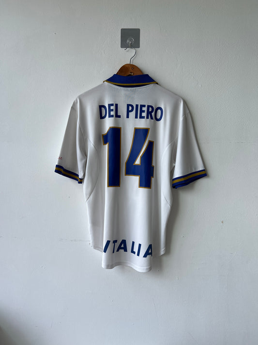 (L) Italy 1996-97 Away Shirt Del Piero #14