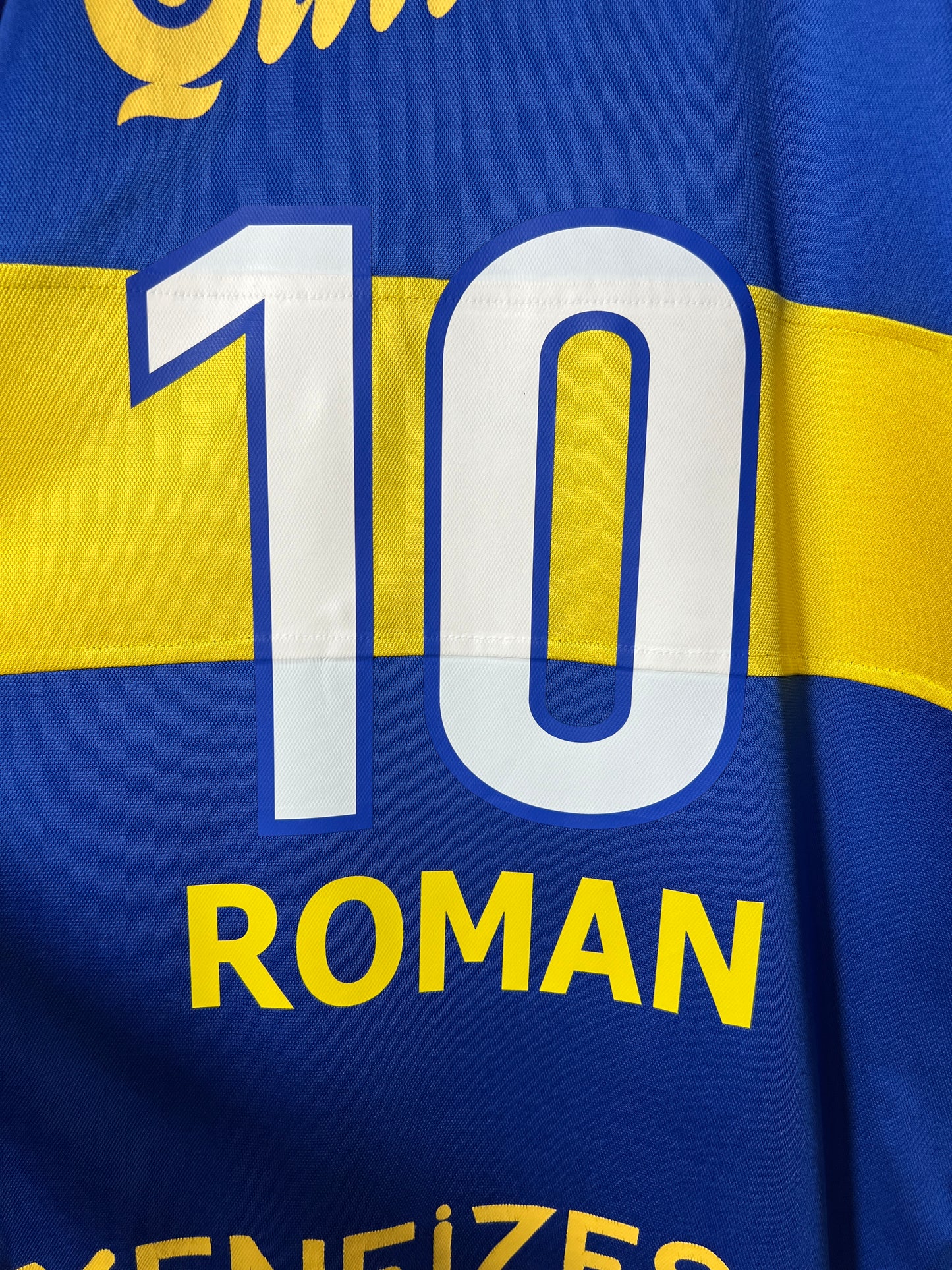 (XL) Boca Juniors 2000-01 Home Shirt Roman Riquelme #10