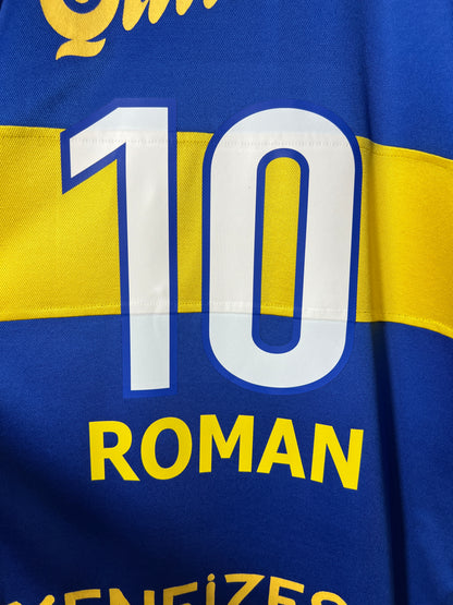 (XL) Boca Juniors 2000-01 Home Shirt Roman Riquelme #10