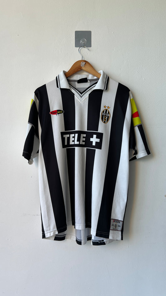 Juventus 2000-01 Home Shirt Zidane #21 (L)