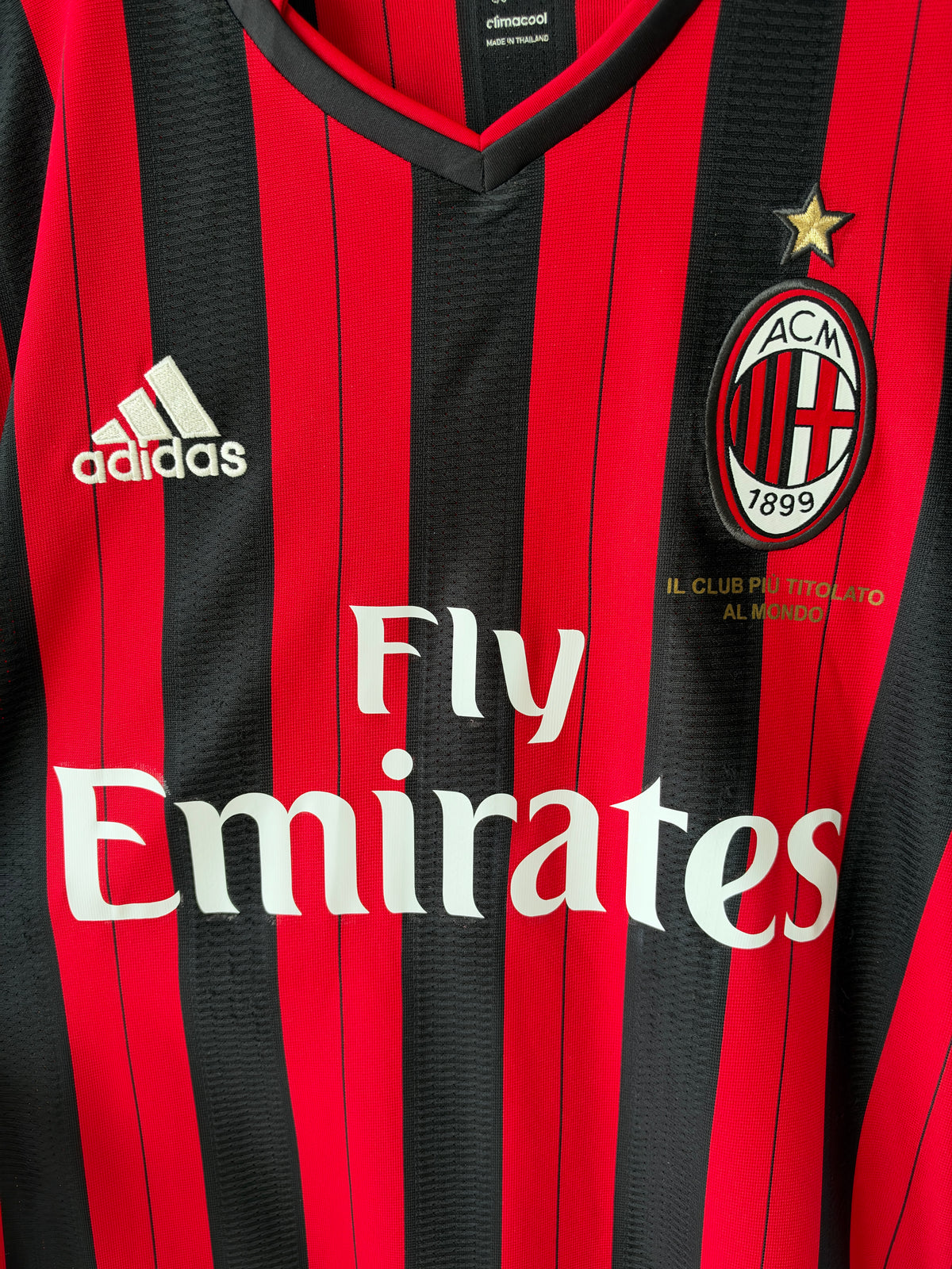 (L) AC Milan 2013-14 Home Shirt Kaka #22