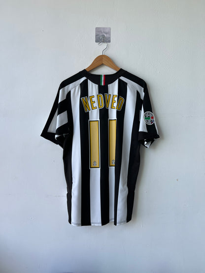 (M) Juventus 2005-06 Home Shirt Nedved #11
