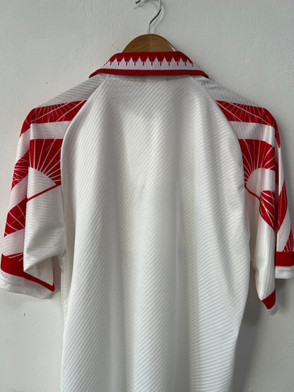 (M fits L) FC Koln 1996-97 Home Shirt
