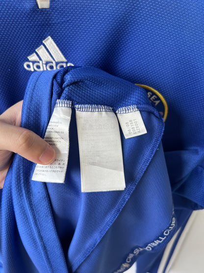 (M) Chelsea 2008-09 Home Long Sleeve Shirt Ballack #13