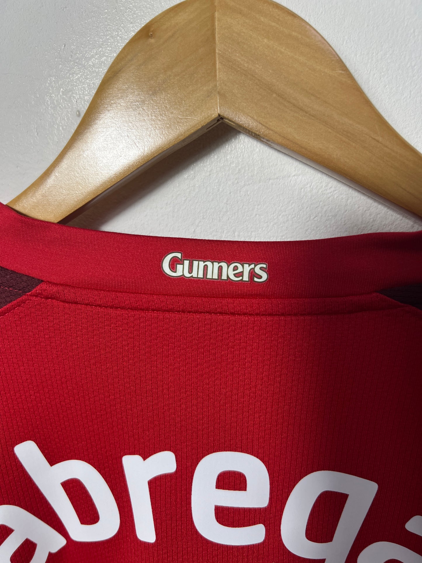 (L) Arsenal 2008-10 Home Long Sleeve Shirt Fabregas #4