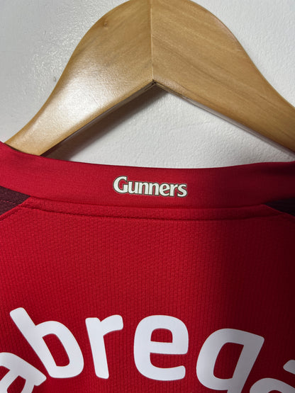 (L) Arsenal 2008-10 Home Long Sleeve Shirt Fabregas #4