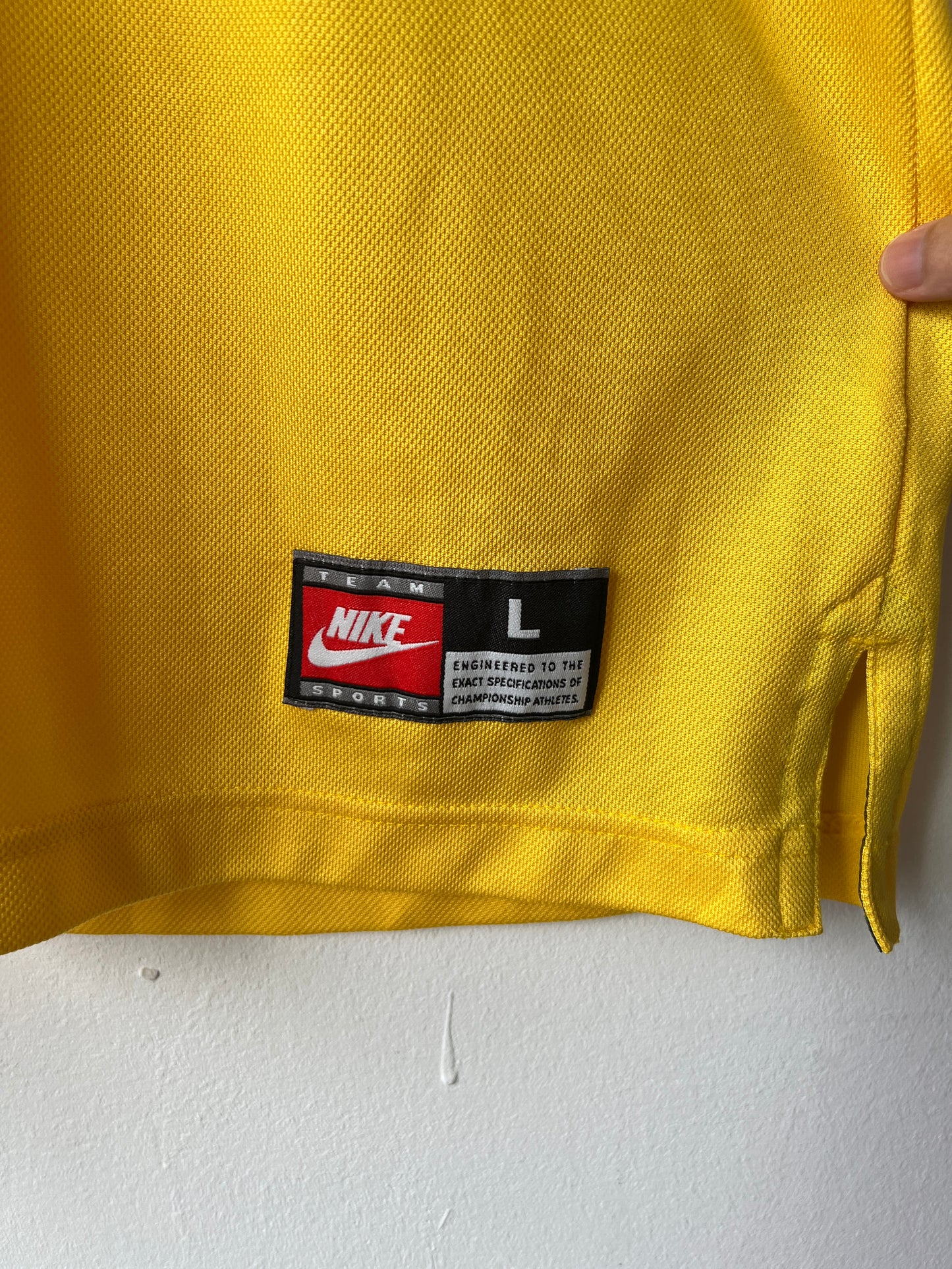 (L) Brazil 1998-00 Home Shirt Ronaldo #9