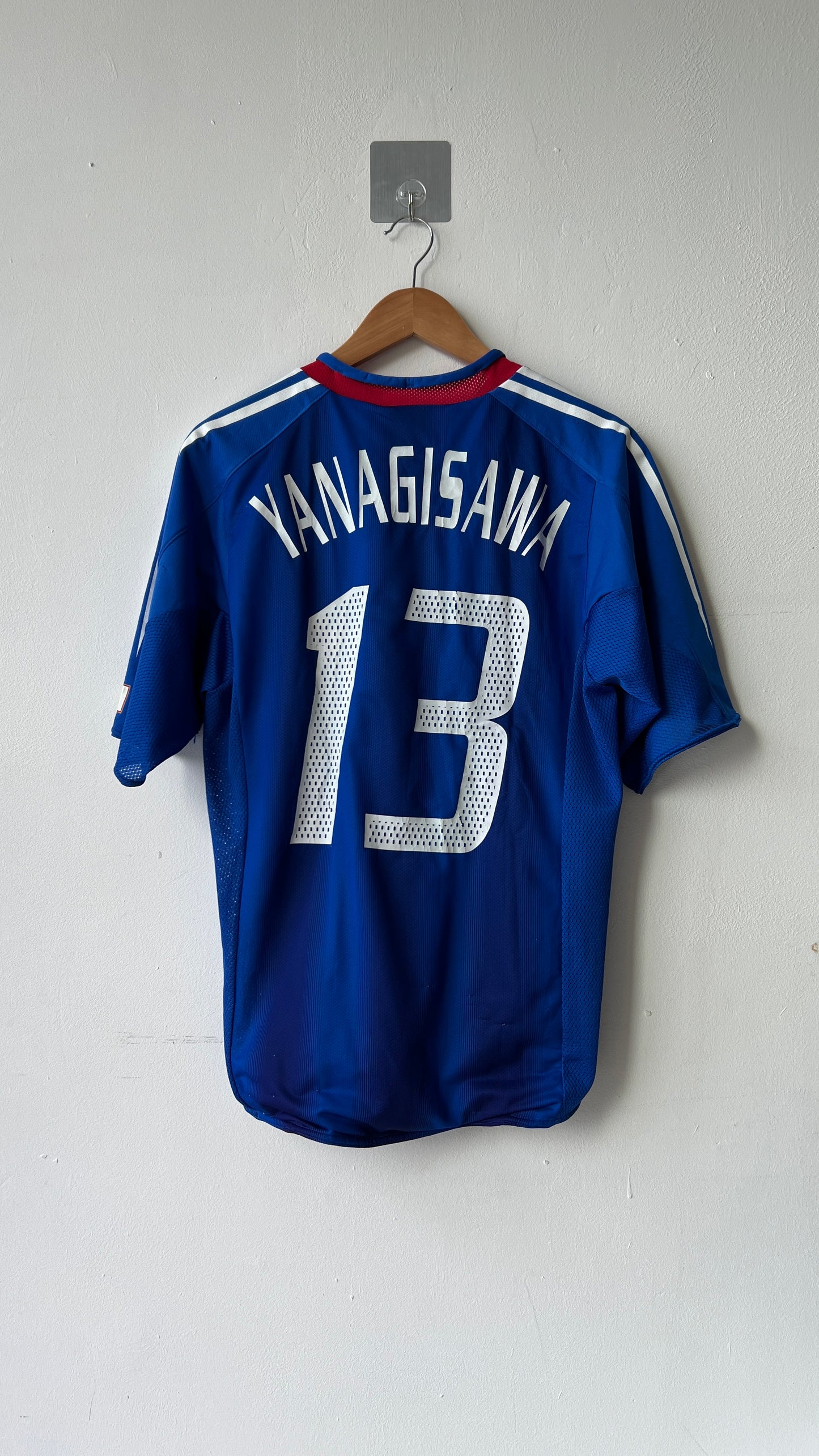 Japan 2004 Home Shirt Yanagisawa #13 (S)