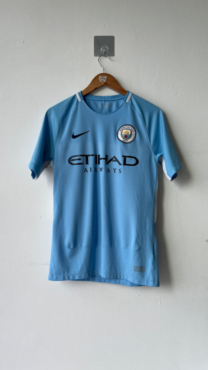 Manchester City 2017-18 Home Shirt (S)