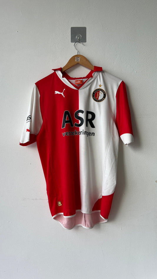 Feyenoord 2010-11 Home Shirt Wijnaldum #25 (M)