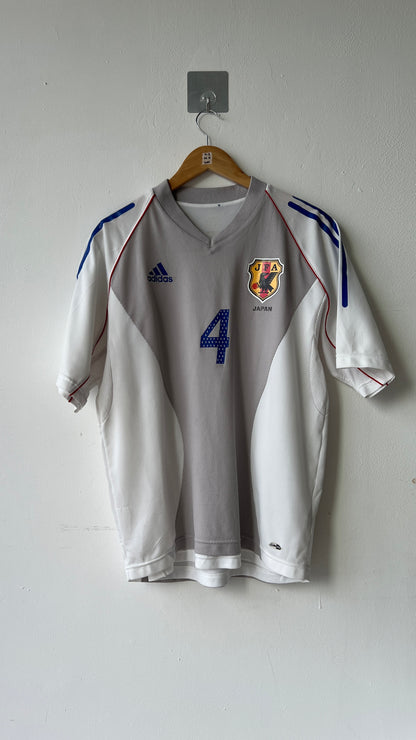 Japan 2002 Away Player Issue Shirt Morioka #4 (M)