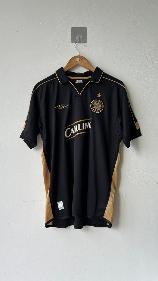 Celtic 2003-04 Away Shirt Larsson #7 (M)