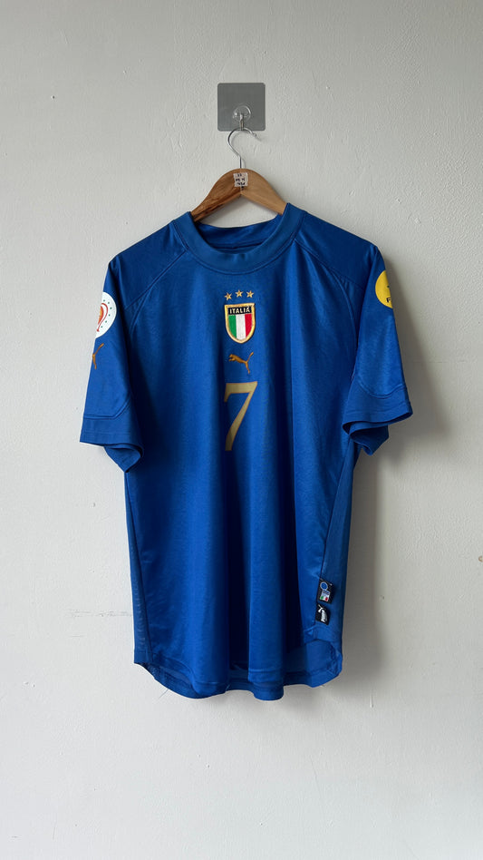 Italy 2004 Home Shirt Del Piero #7 (L)