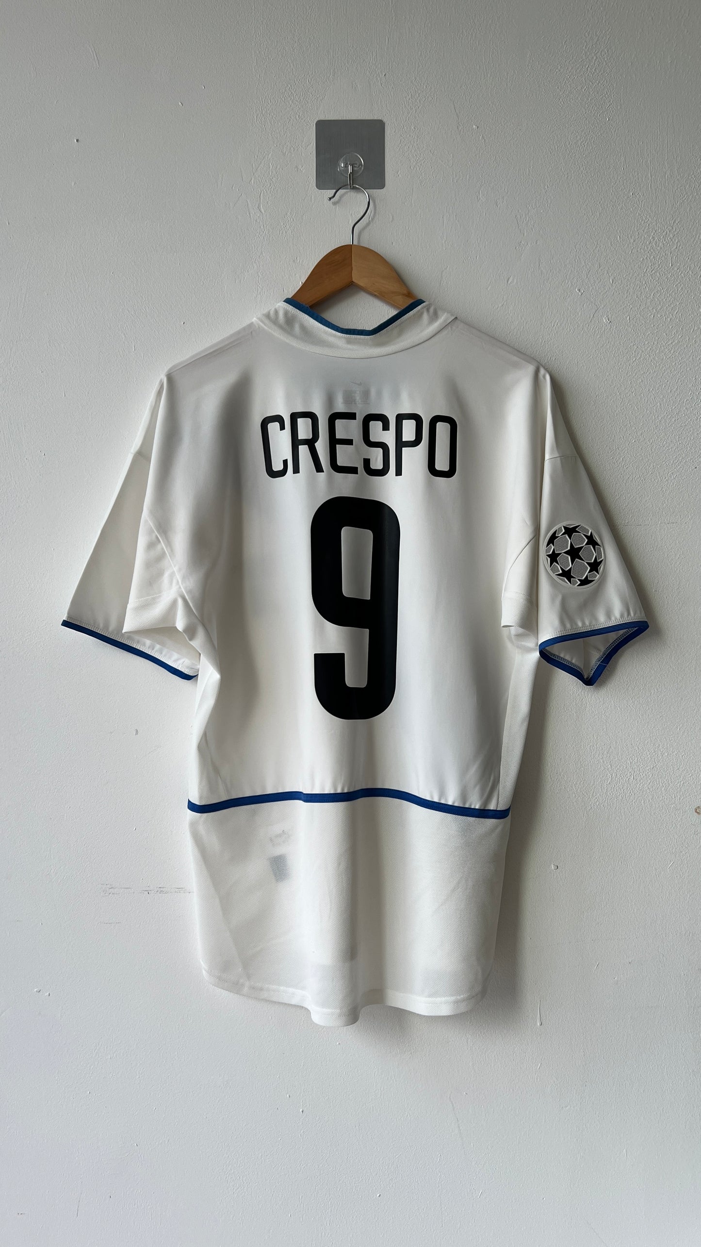 Inter Milan 2002-03 Away Shirt Crespo #9 (M)