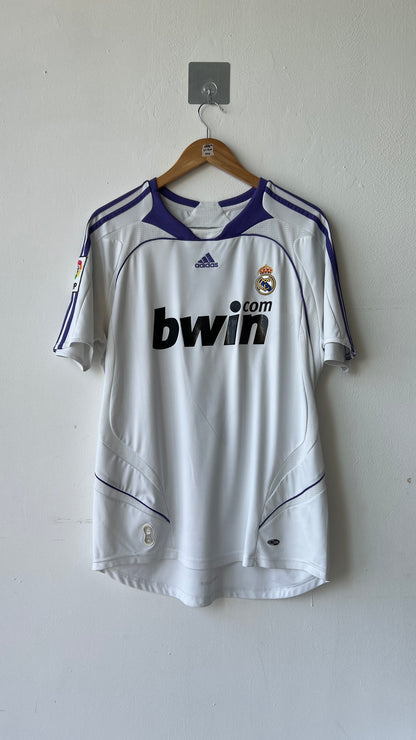 Real Madrid 2007-08 Home Raul #7 (L)