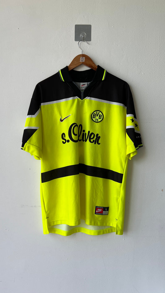 Borussia Dortmund 1997-98 Home Shirt Sousa #19 (L)