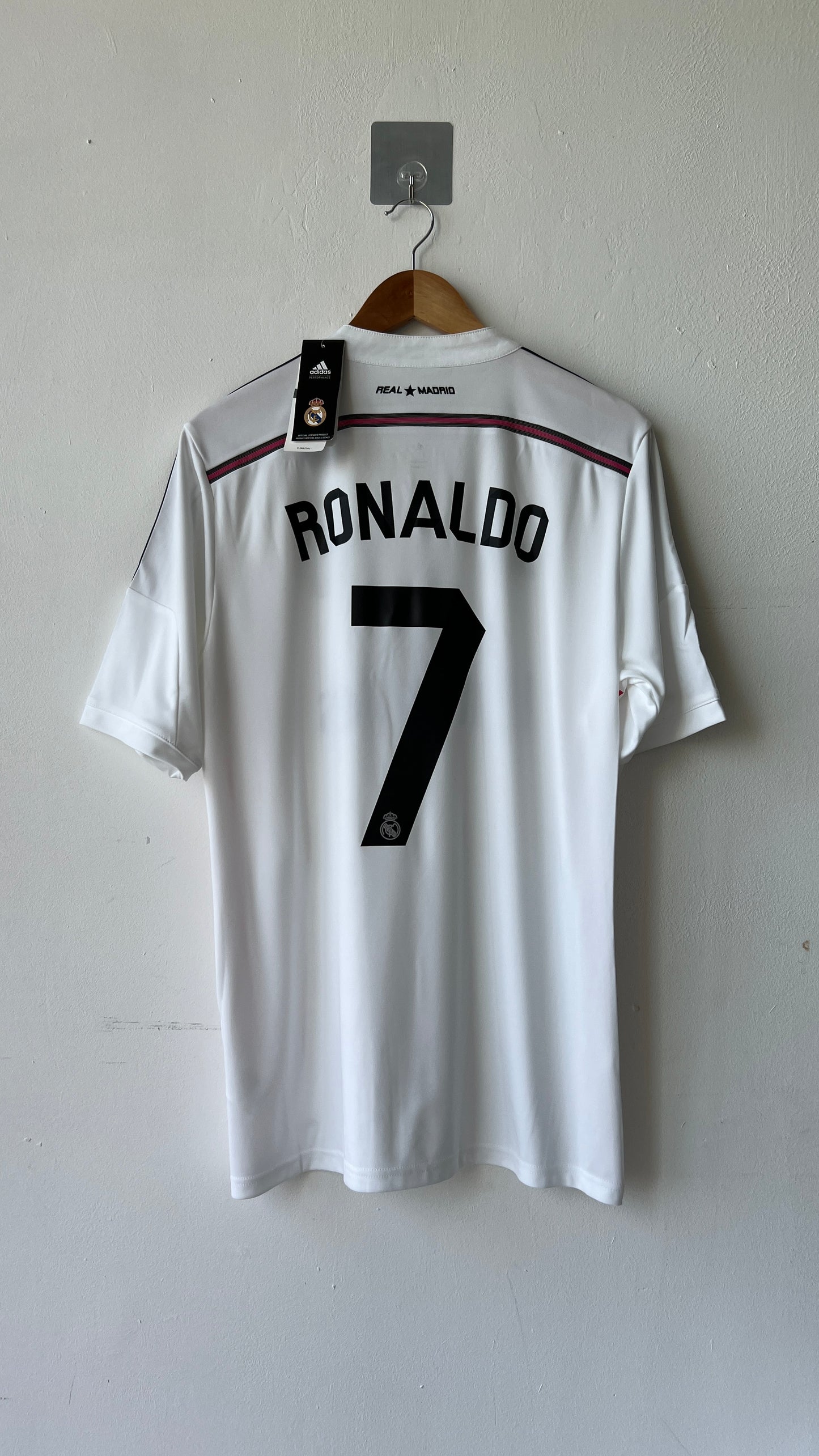 Real Madrid 2014-15 Home Shirt Ronaldo #7 (L)