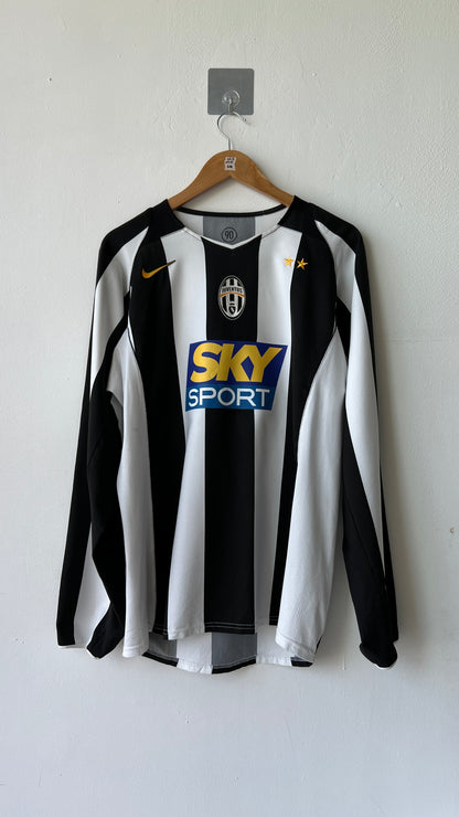 Juventus 2004-05 Home L/S Shirt Ibrahimovic #9 (L)