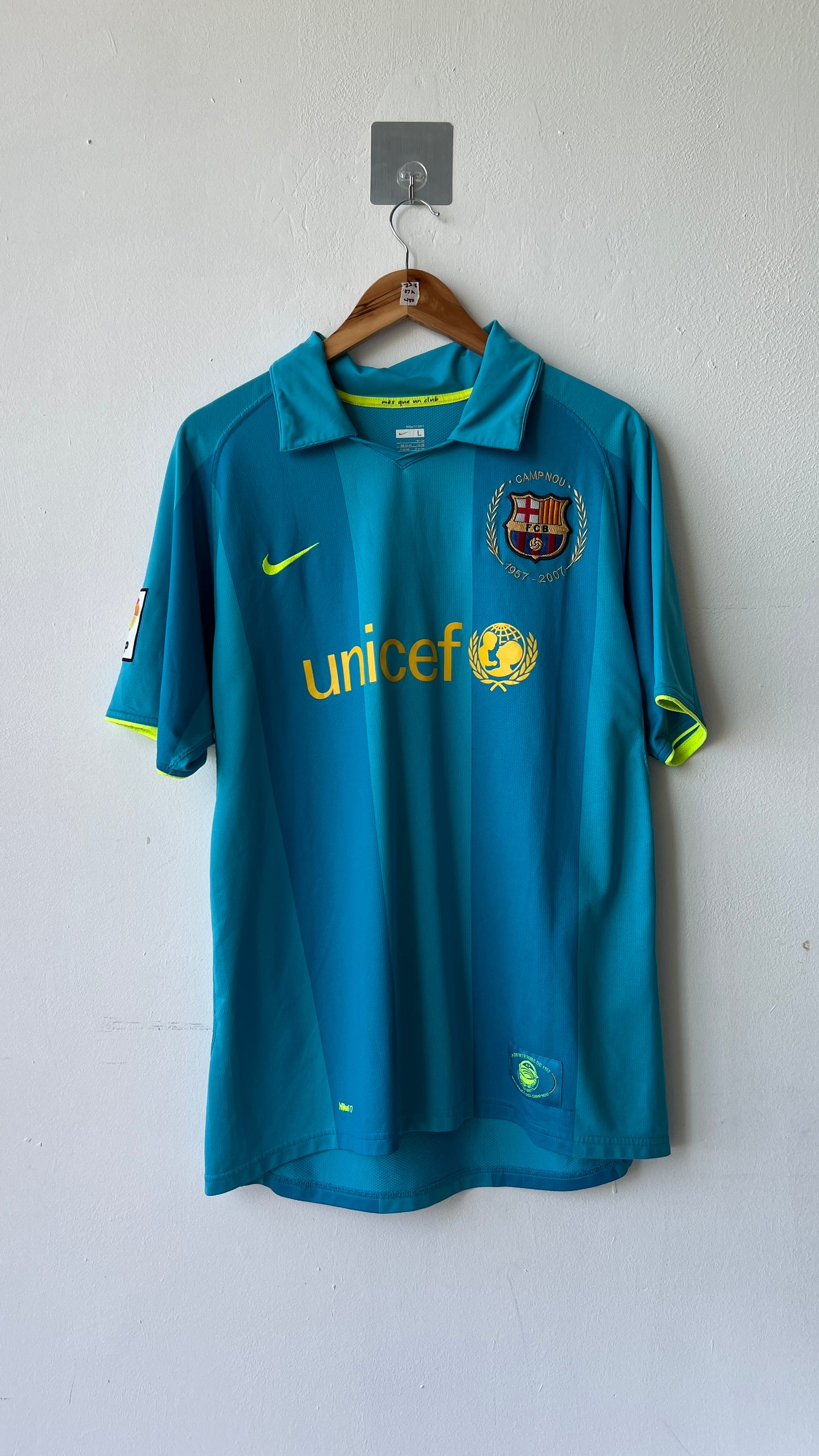 Barcelona 2007-09 Away Shirt Henry #14 (L)