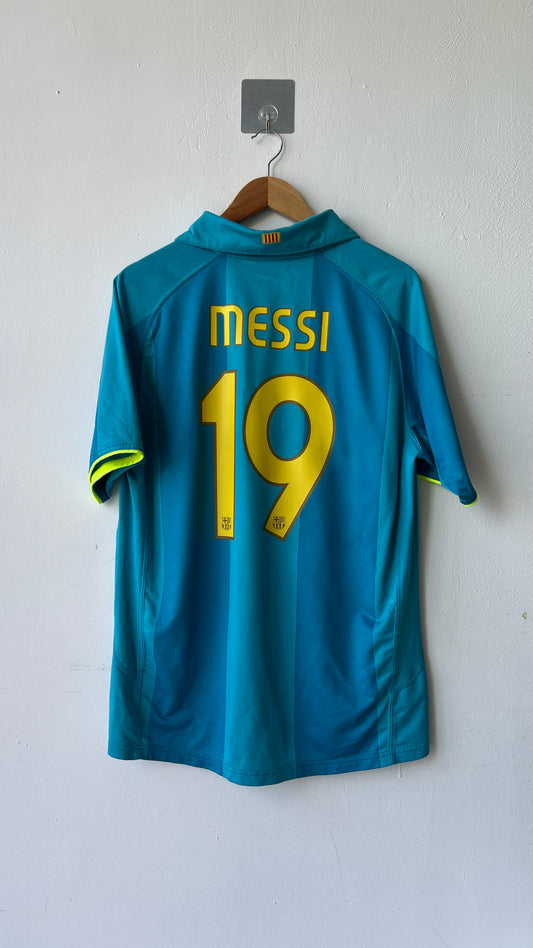 Barcelona 2007-09 Away Shirt Messi #19 (L)