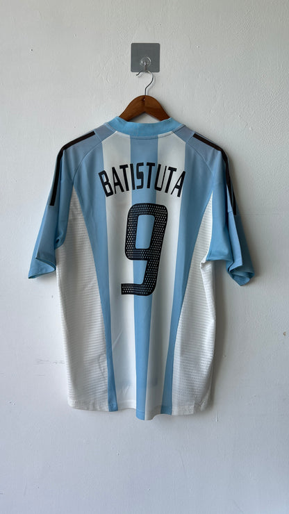 Argentina 2002 Home Shirt Batistuta #9 (L)