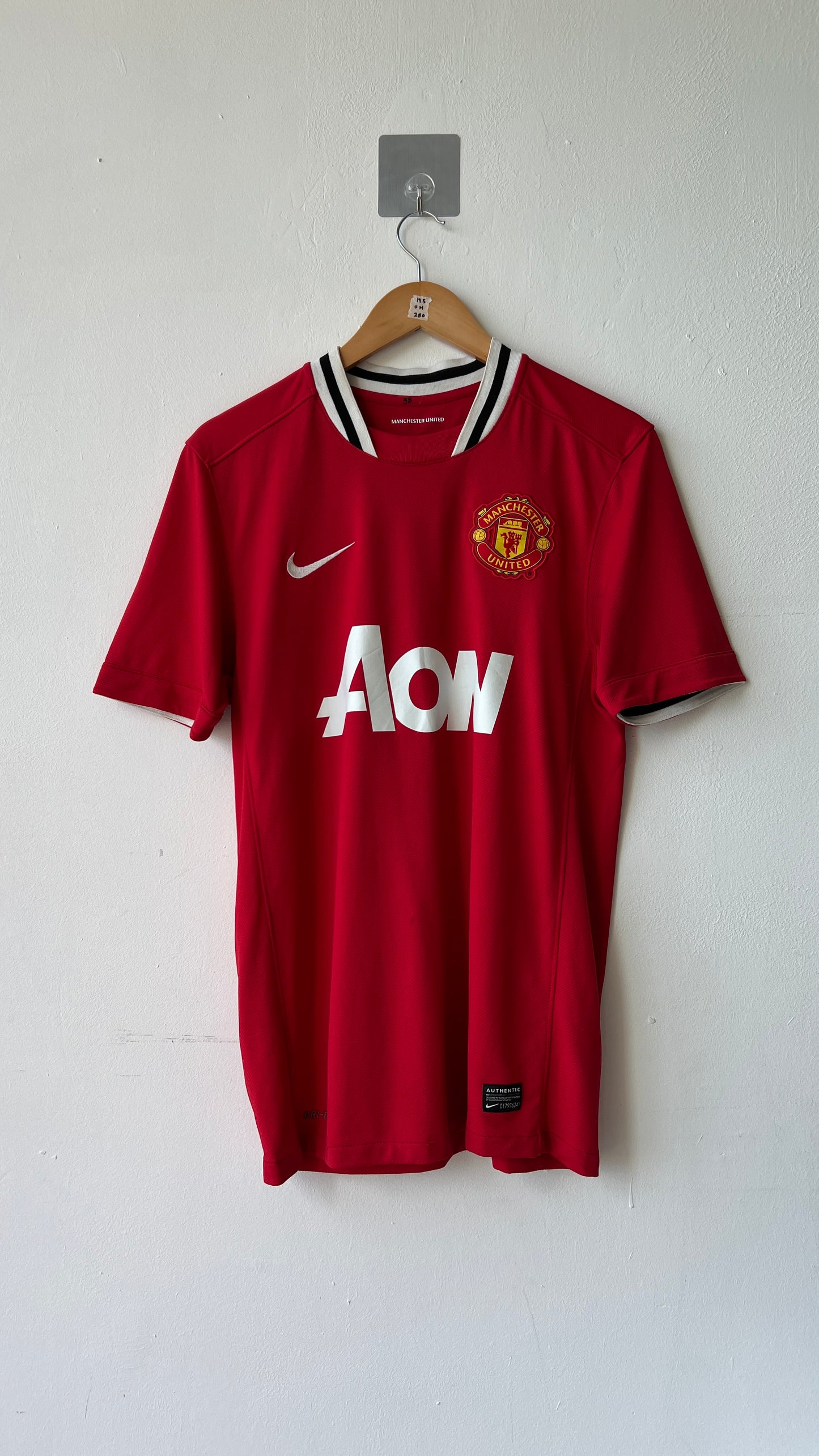 Manchester United 2011-12 Home Shirt Rooney #10 (M)