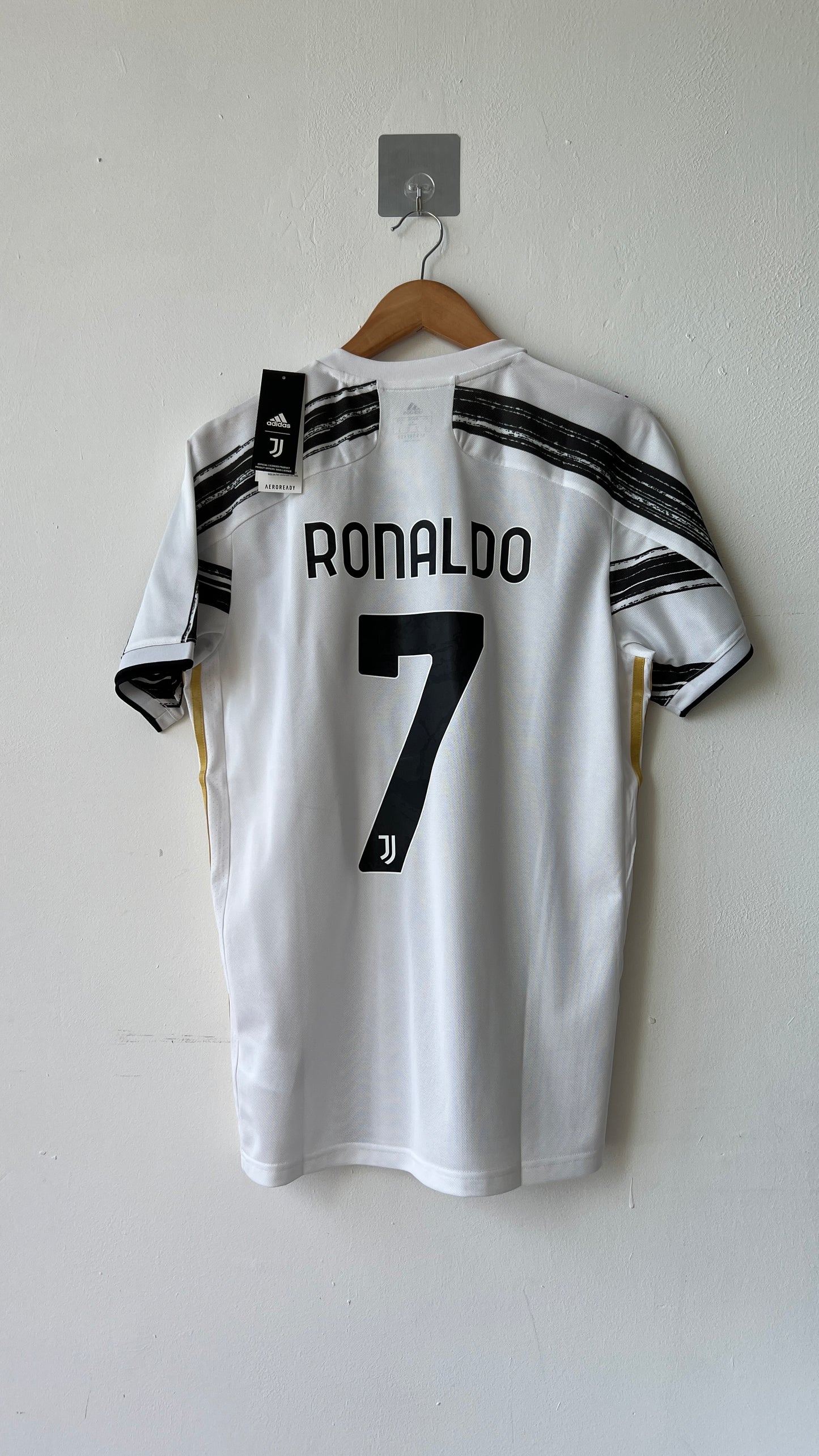 Juventus 2020-21 Home Shirt Ronaldo #7 (M) (Brand New)