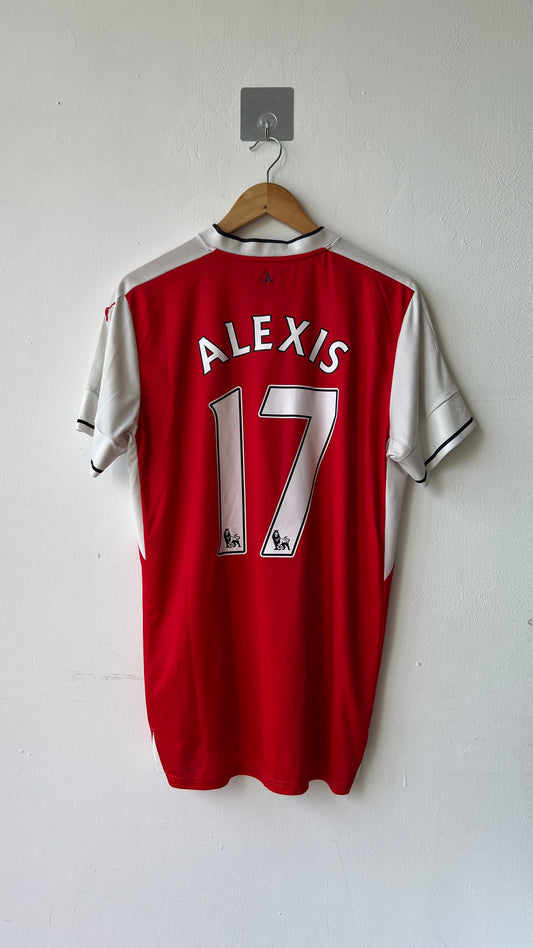 Arsenal 2016-17 Home Shirt Alexis #17 (L)