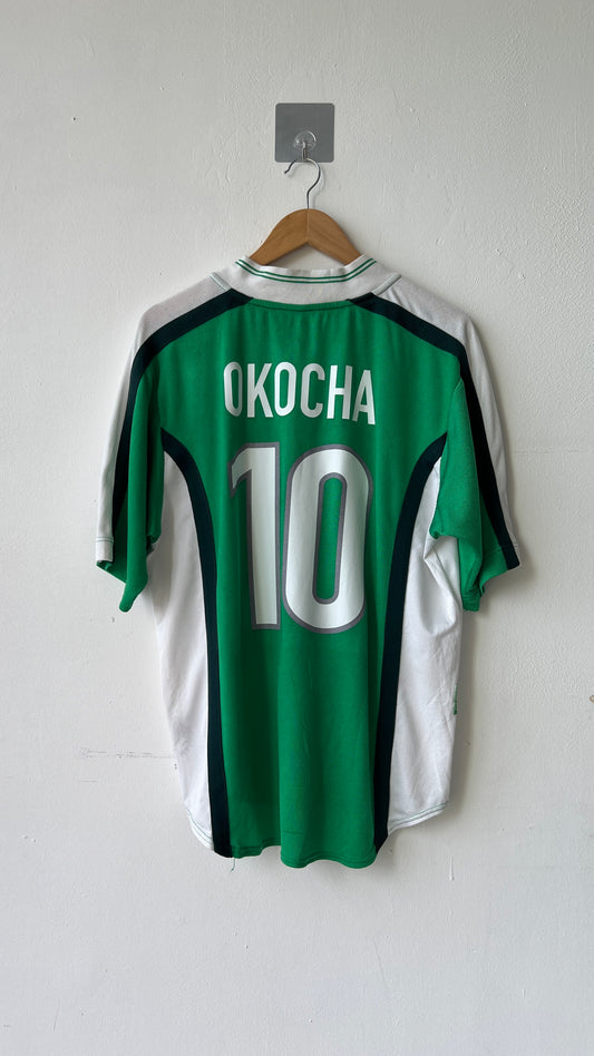 Nigeria 1998 Home Shirt Okocha #10 (M)