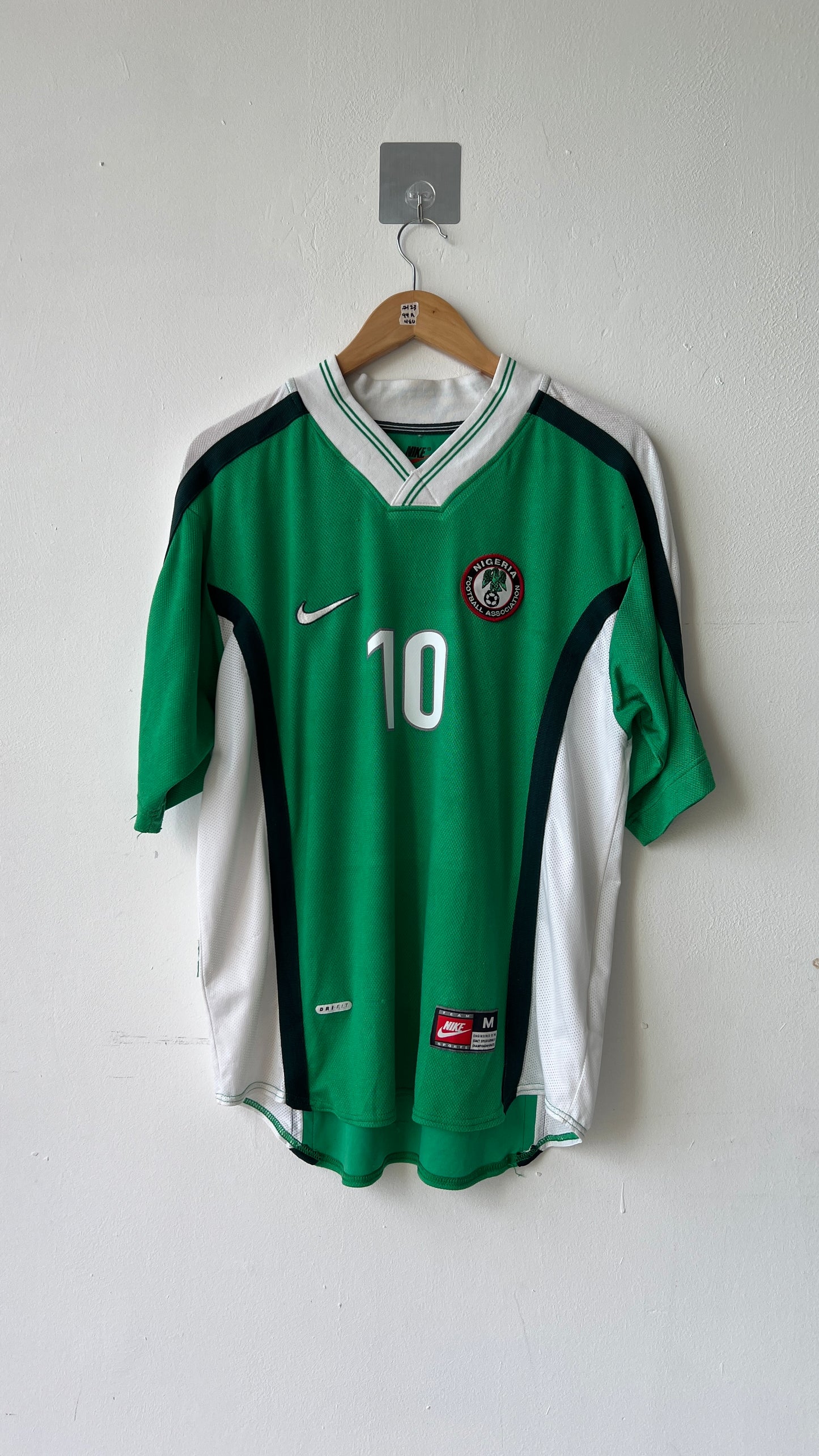 Nigeria 1998 Home Shirt Okocha #10 (M)