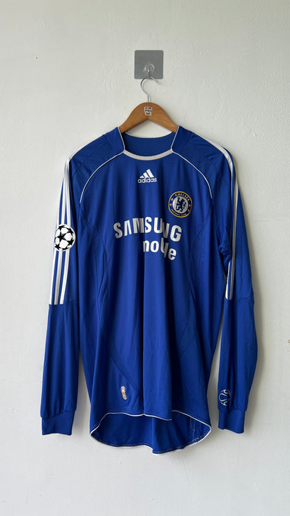 Chelsea 2006-08 Home L/S Shirt Drogba #11 (L)