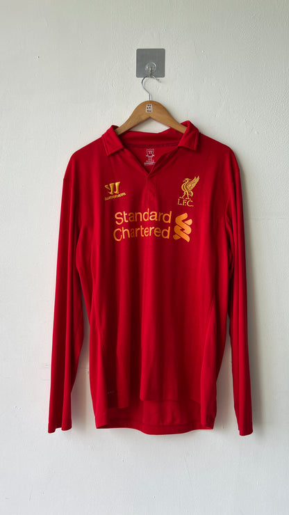 Liverpool 2012-13 Home L/S Shirt Suarez #7 (XL)