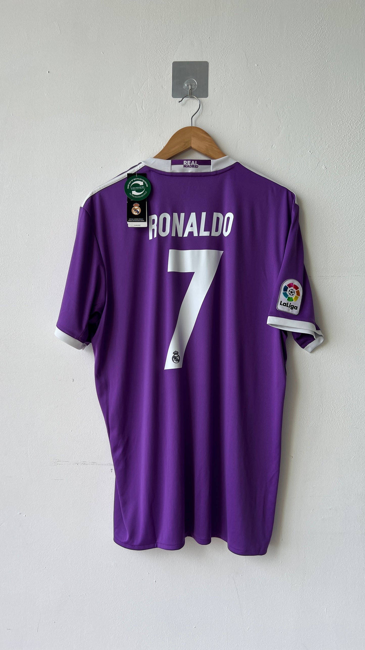 Real Madrid 2016-17 Away Shirt Ronaldo #7 (XL) (Brand New)