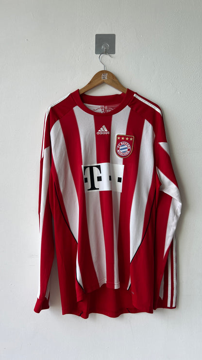 Bayern 2010-11 Home L/S Shirt Ribery #7 (XL)