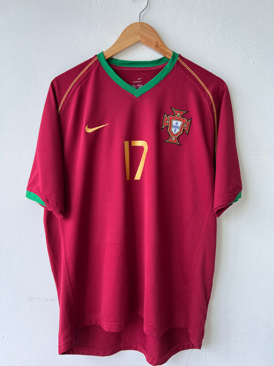 Portugal 2006-08 Home Shirt C. Ronaldo #17 (L)