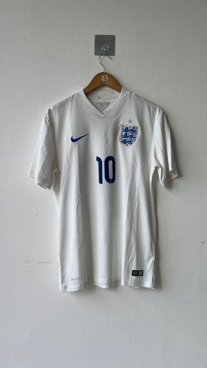 England 2014 Home Shirt Rooney #10 (M)