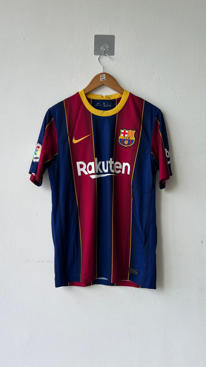 Barcelona 2020-21 Home Shirt Messi #10 (M)