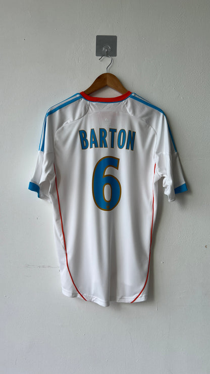 Olympique Marseille 2012-13 Home Shirt Barton #6 (M)