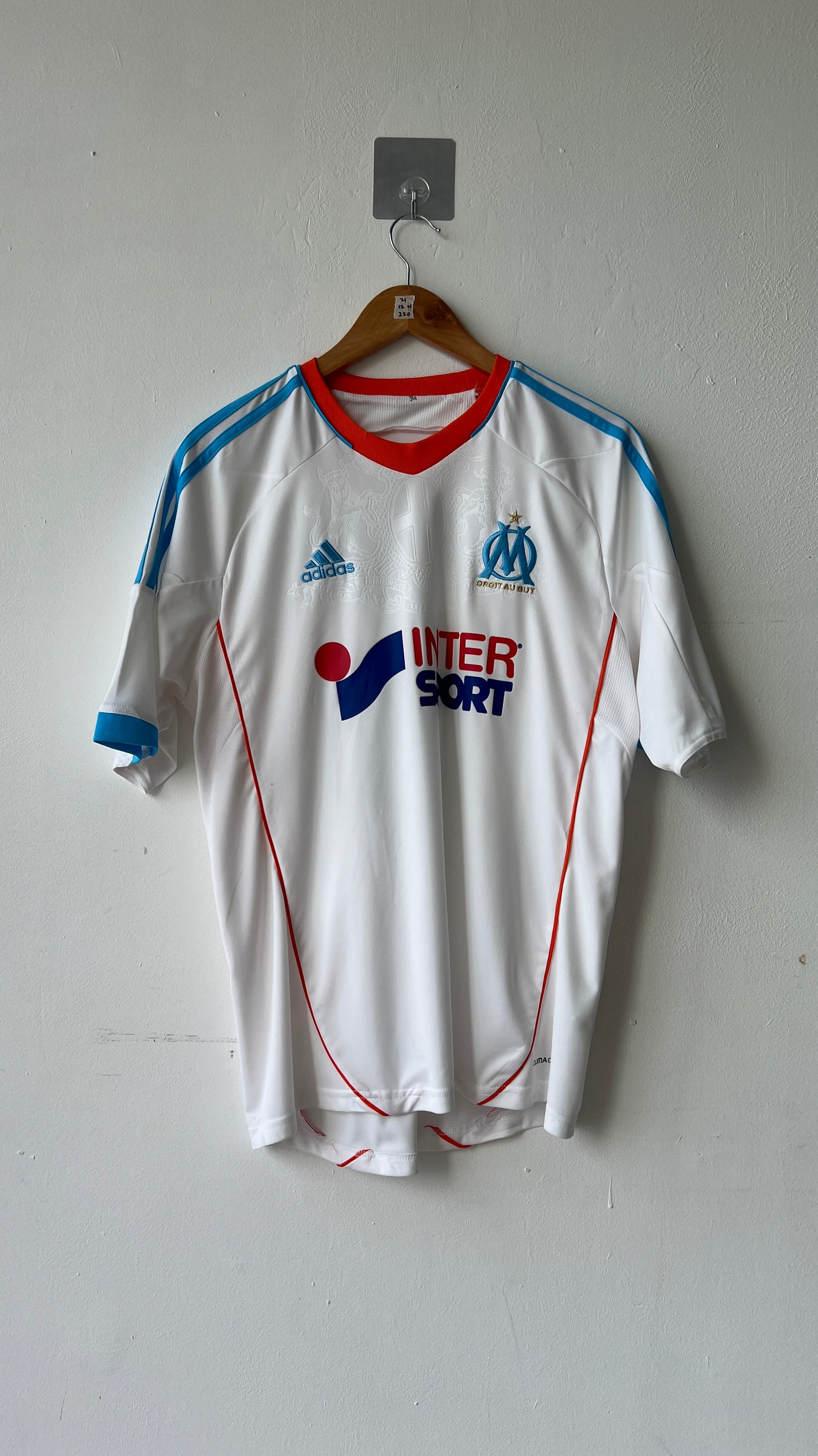 Olympique Marseille 2012-13 Home Shirt Barton #6 (M)