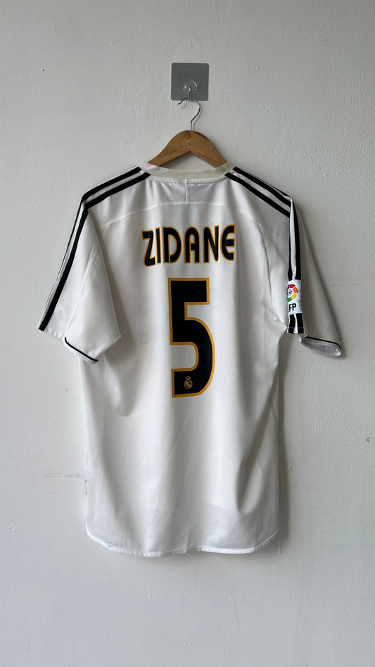 Real Madrid 2003-04 Home Shirt Zidane #5 (M)