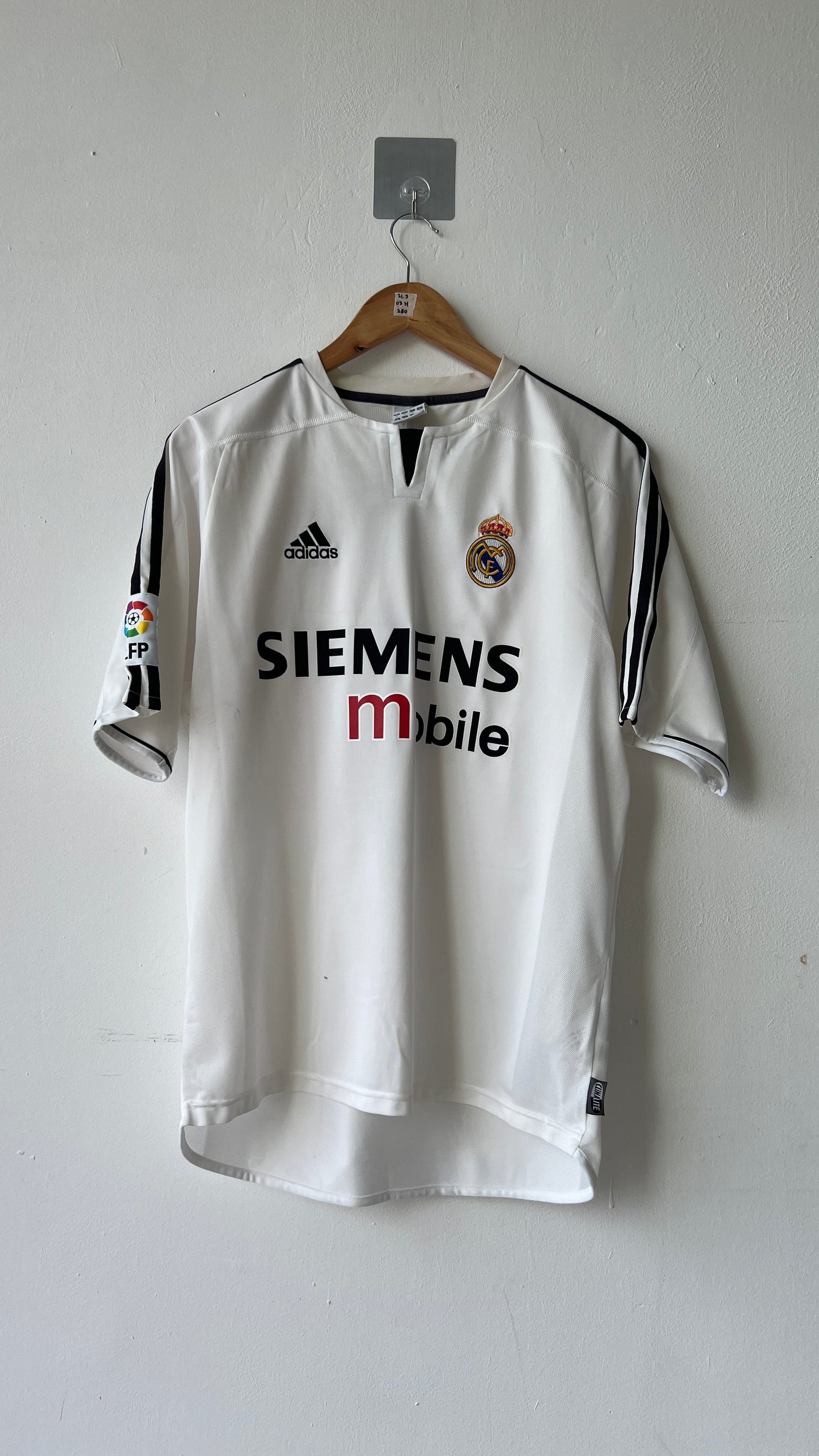 Real Madrid 2003-04 Home Shirt Zidane #5 (M)