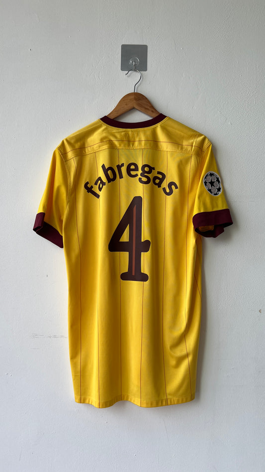 Arsenal 2010-12 Away Shirt Fabregas #4 (L)