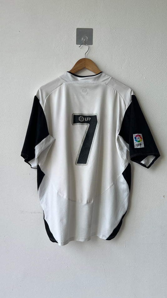 Valencia 2003-04 Home Shirt #7 (L)