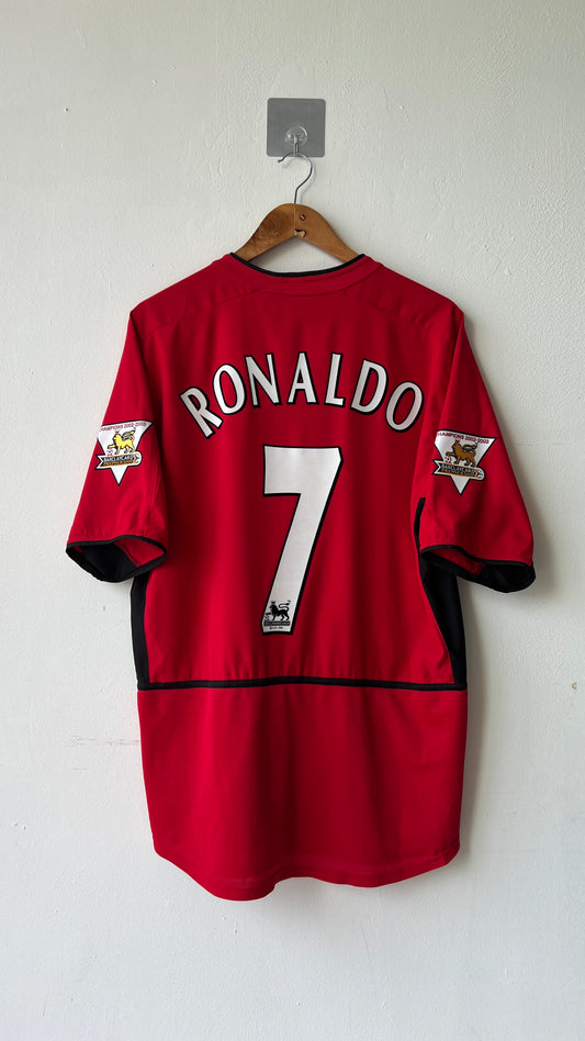 Manchester United 2002-04 Home Shirt Ronaldo #7 (L)