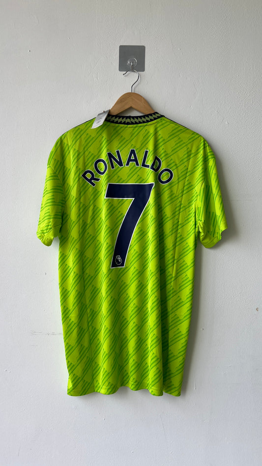 Manchester United 2022-23 Third Shirt Ronaldo #7 (XL) (Brand New)