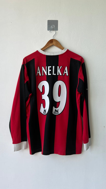 Manchester City 2003-04 Away L/S Shirt Anelka #39 (L)