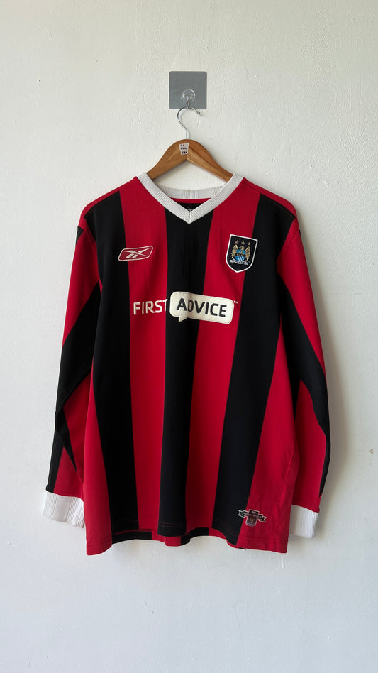 Manchester City 2003-04 Away L/S Shirt Anelka #39 (L)