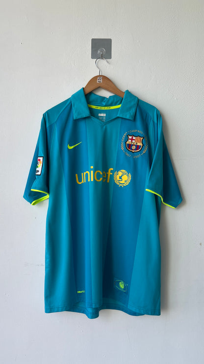 Barcelona 2007-09 Away Shirt Messi #19 (XL)