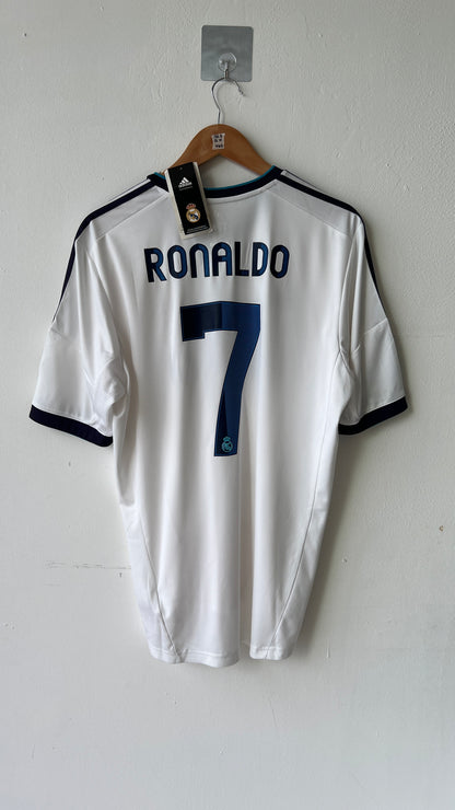 Real Madrid 2012-13 Home Shirt Ronaldo #7 (L) (Brand New)